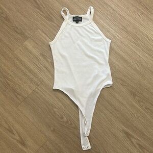 Danielle Bernstein White Bodysuit